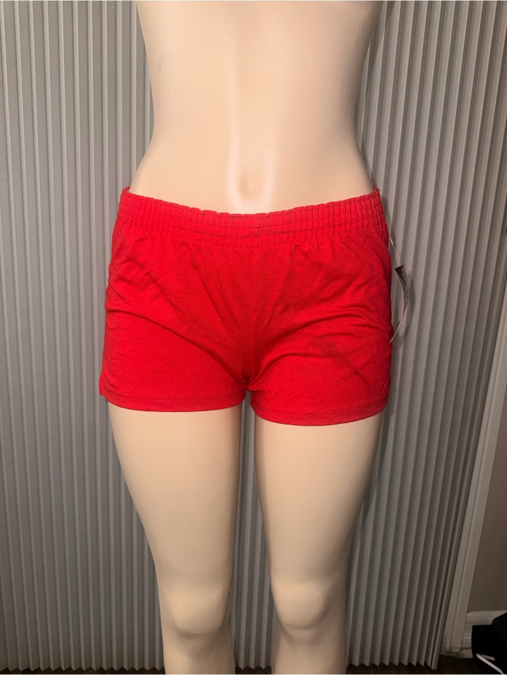 Soffe Bright Red Athletic Lounge Shorts